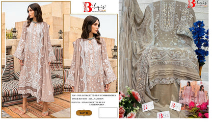 B-7 Bilqis Fox Georgette Pakistani Salwar Suits