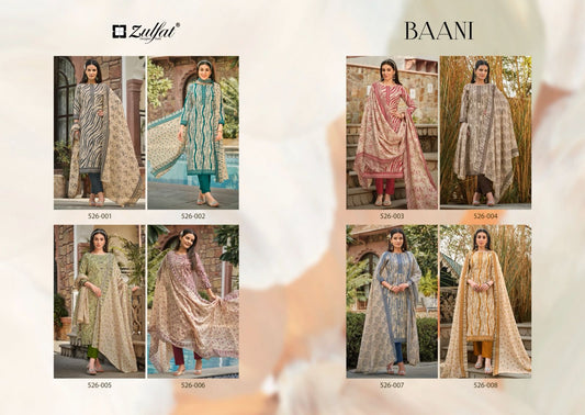 Baani Zulfat Designer Cotton Dress Material