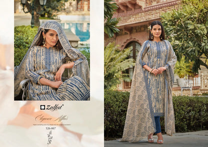 Baani Zulfat Designer Cotton Dress Material