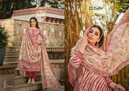 Baani Zulfat Designer Cotton Dress Material