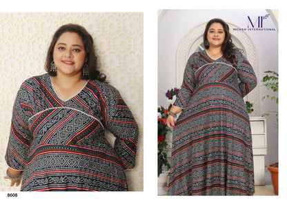 Badni Vol 1 Moksh International Plus Size Kurtis