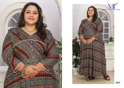 Badni Vol 1 Moksh International Plus Size Kurtis