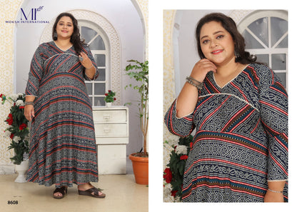 Badni Vol 1 Moksh International Plus Size Kurtis