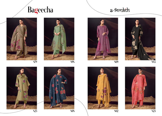 Bageecha S Nirukth Pashmina Suits