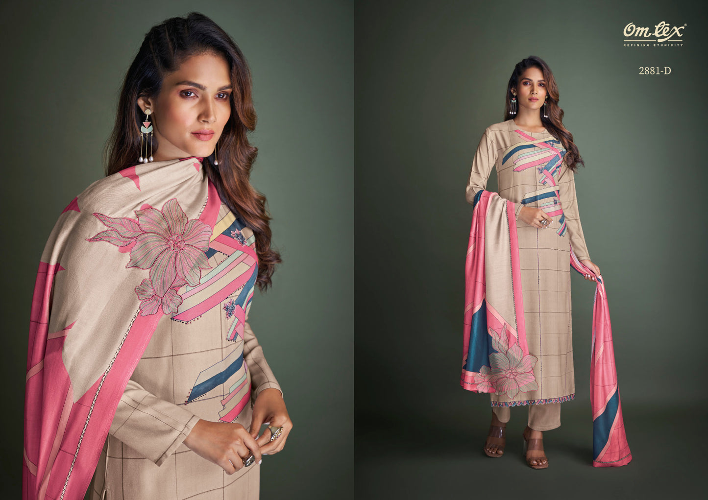 Bahaar Omtex Pashmina Suits