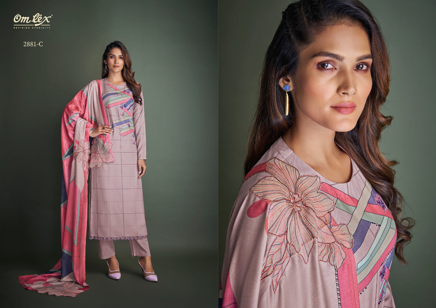 Bahaar Omtex Pashmina Suits