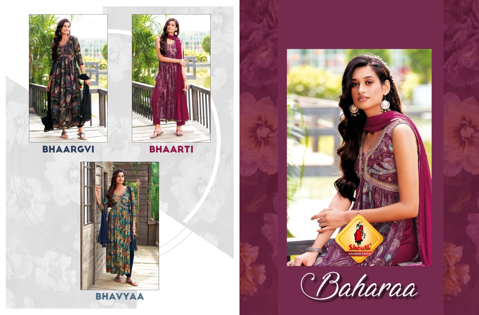 Baharaa Shruti Modal Readymade Pant Style Suits