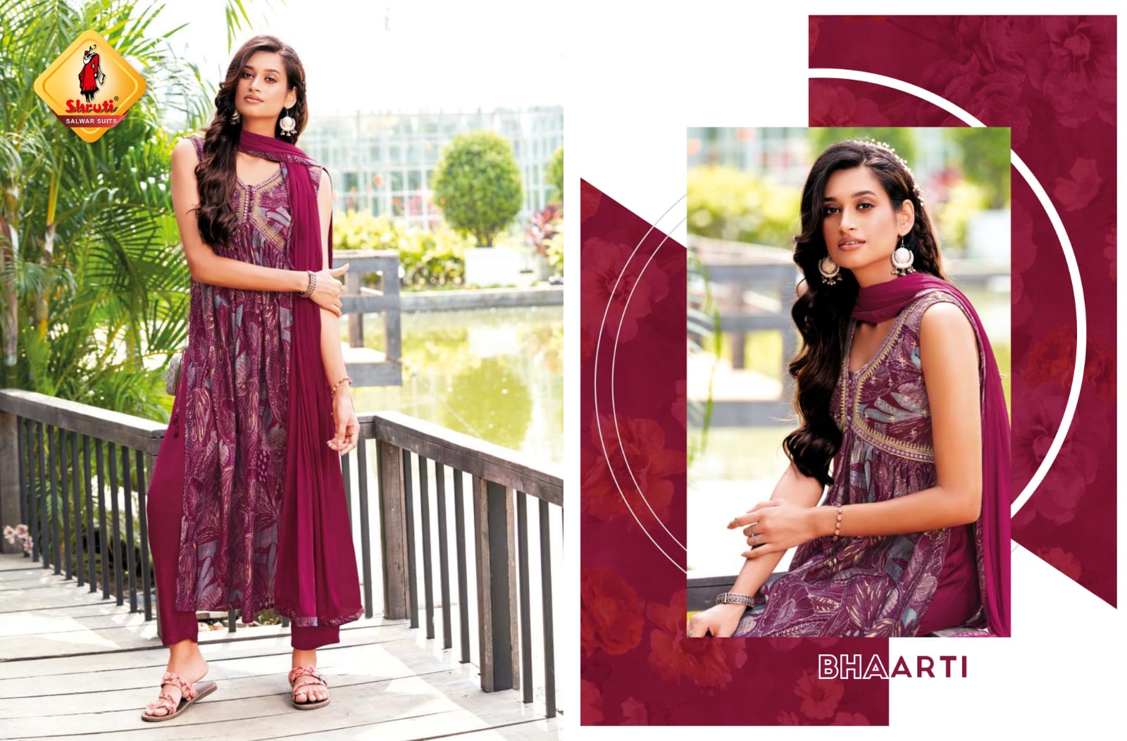 Baharaa Shruti Modal Readymade Pant Style Suits