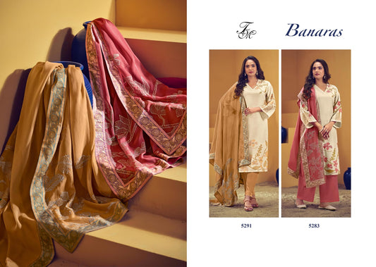 Banaras Tm Linen Pant Style Suits