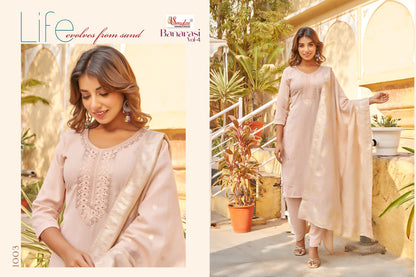 Banarasi Vol 4 Smylee Rayon Readymade Pant Style Suits