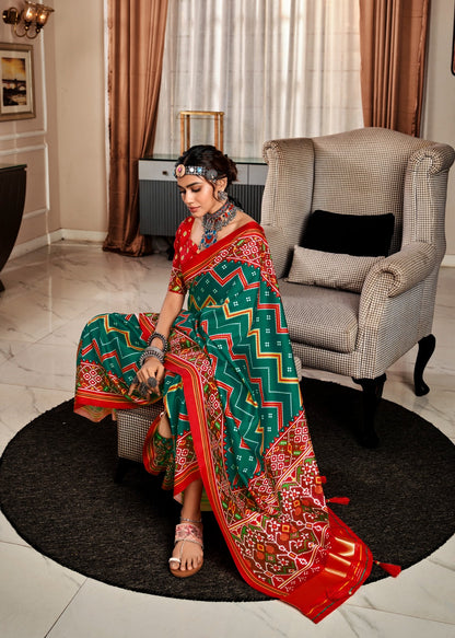 Bandhan Patola Rajpath Tusser Sarees