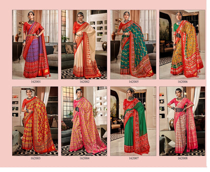 Bandhan Patola Rajpath Tusser Sarees