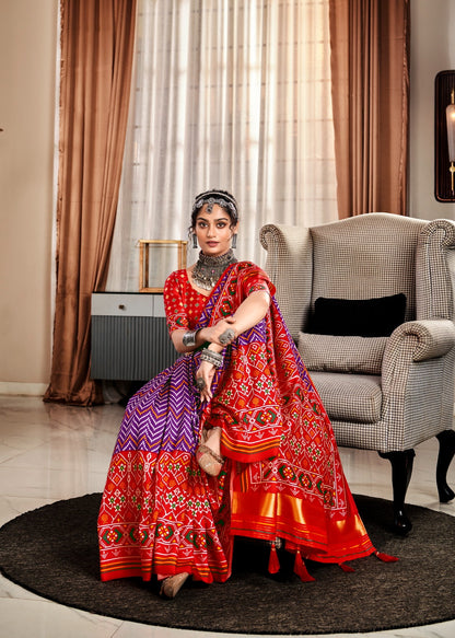 Bandhan Patola Rajpath Tusser Sarees
