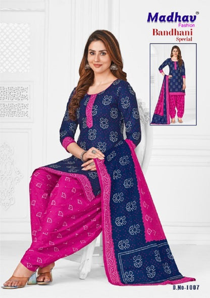 Bandhani Special Vol 1 Madhav Fashion Cotton Dress Material