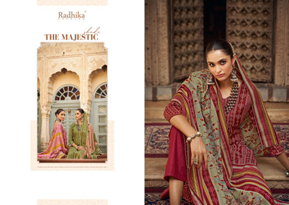 Bandhej Radhika Fashion Pashmina Suits