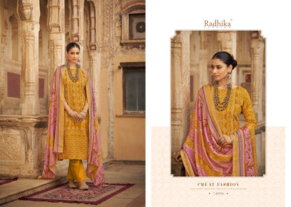 Bandhej Radhika Fashion Pashmina Suits