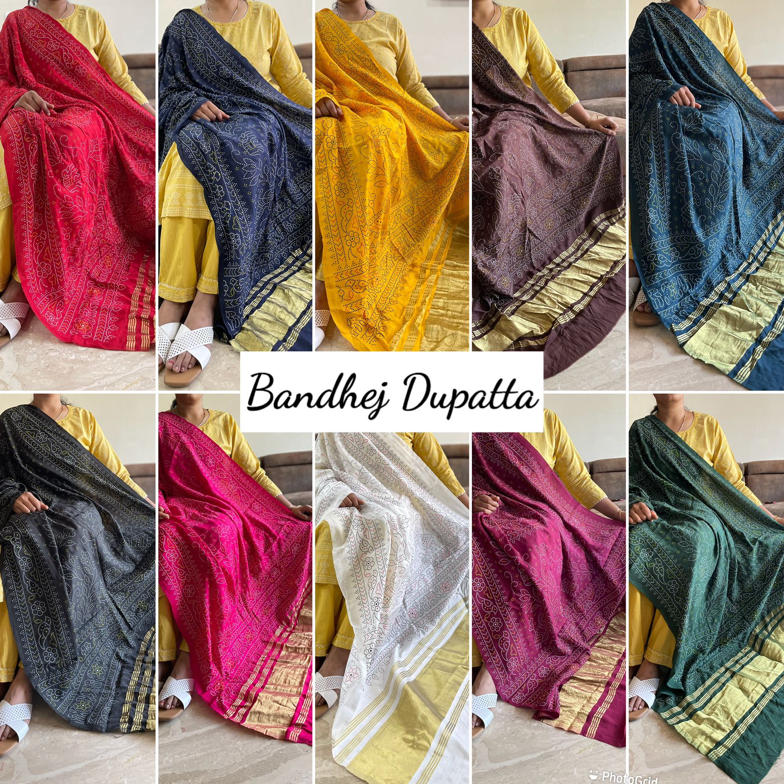 Banno Vol 2 Bluehills Silk Dupatta