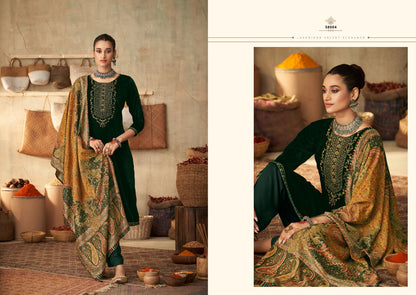 Bansuri Nishant Fashion Velvet Pashmina Suits