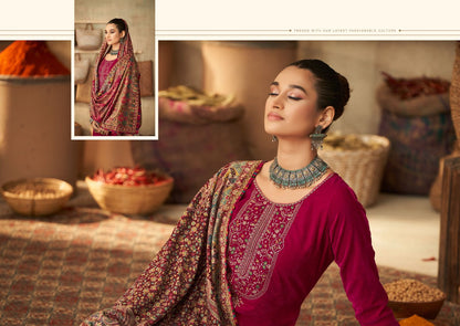 Bansuri Nishant Fashion Velvet Pashmina Suits