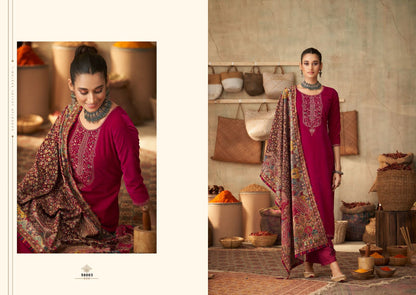 Bansuri Nishant Fashion Velvet Pashmina Suits