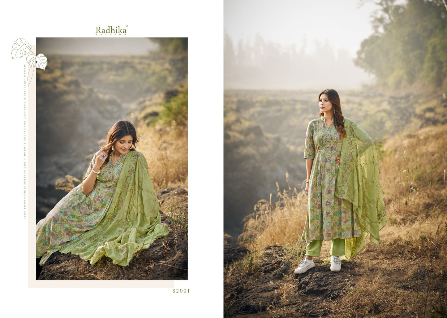 Barfi Vol 2 Radhika Fashion Cotton Pant Style Suits