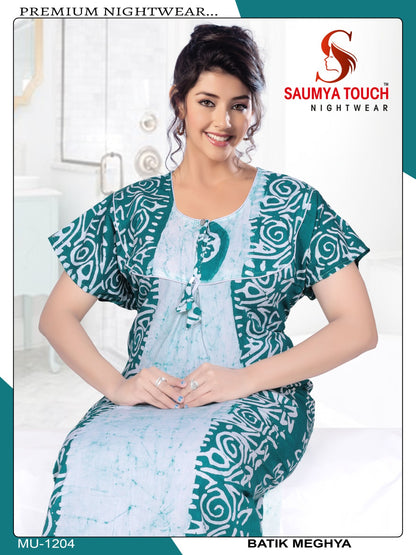 Batik-1001 Saumya Touch Night Gowns