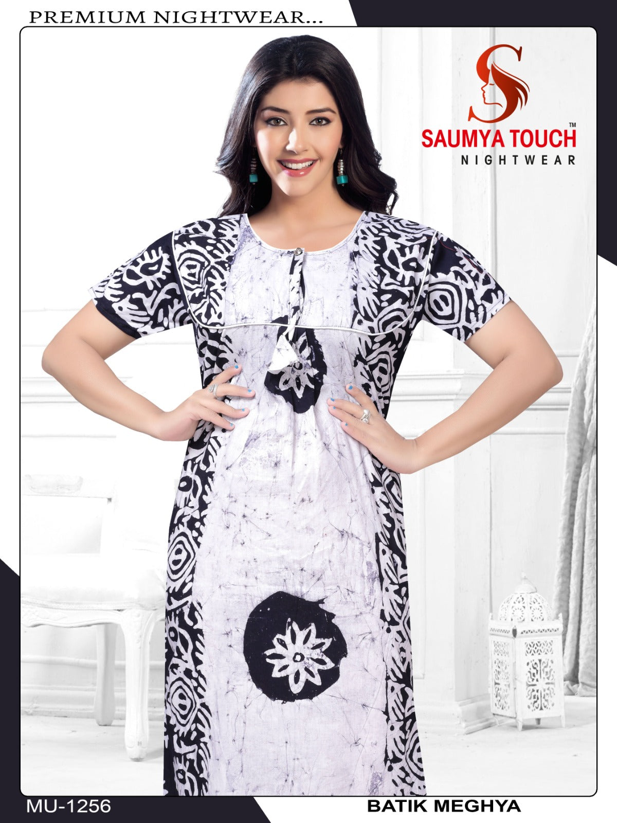 Batik-1001 Saumya Touch Night Gowns