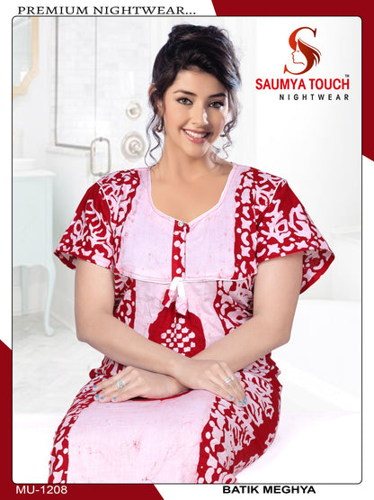 Batik-1001 Saumya Touch Night Gowns