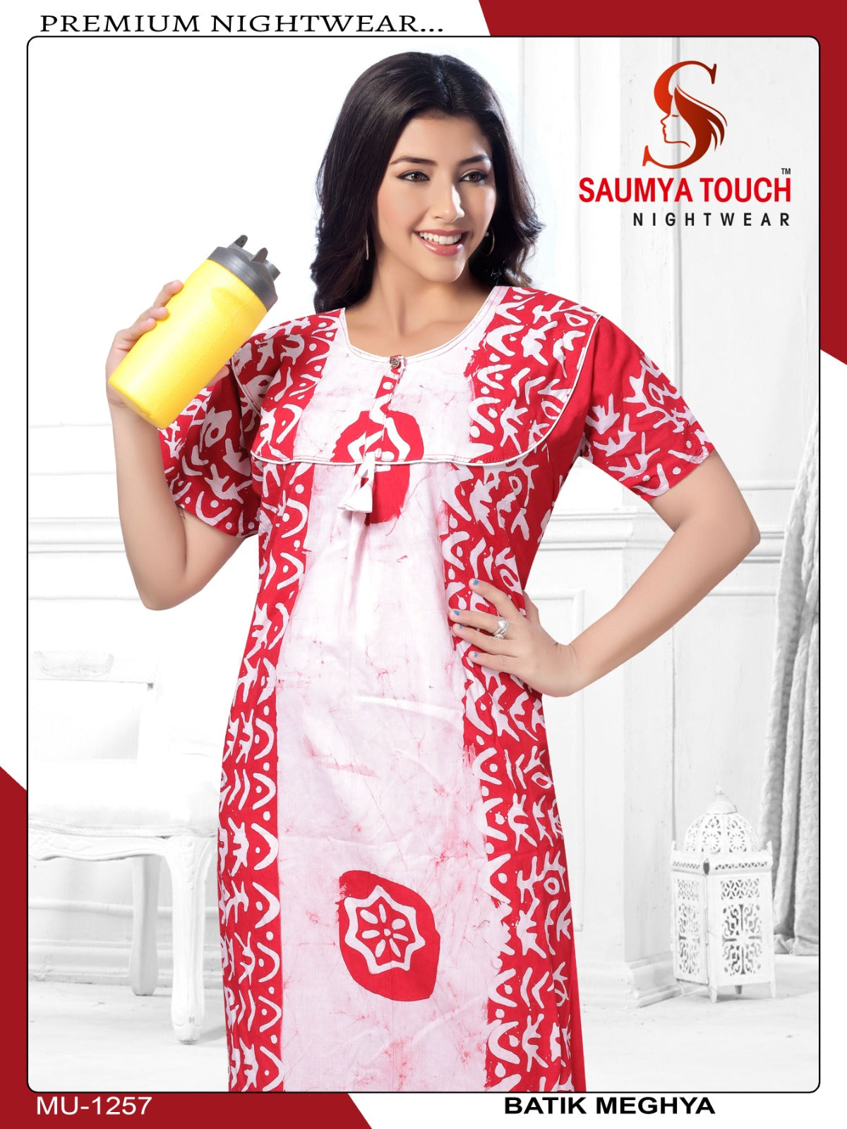 Batik-1001 Saumya Touch Night Gowns