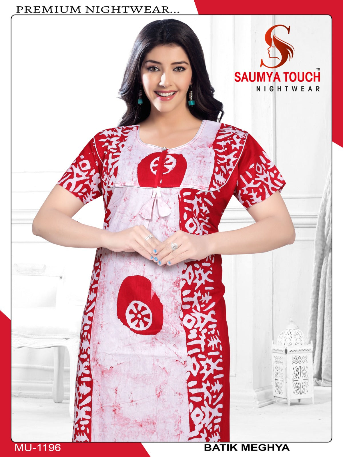 Batik-1001 Saumya Touch Night Gowns