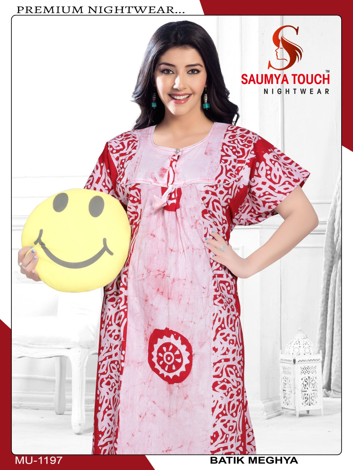 Batik-1001 Saumya Touch Night Gowns