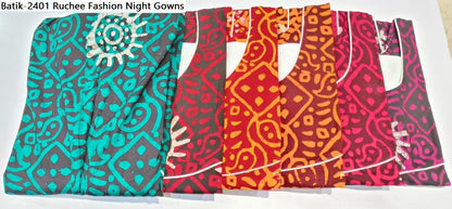 Batik-2401 Ruchee Fashion Night Gowns