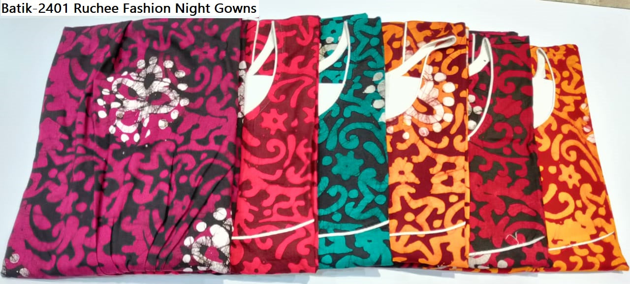 Batik-2401 Ruchee Fashion Night Gowns