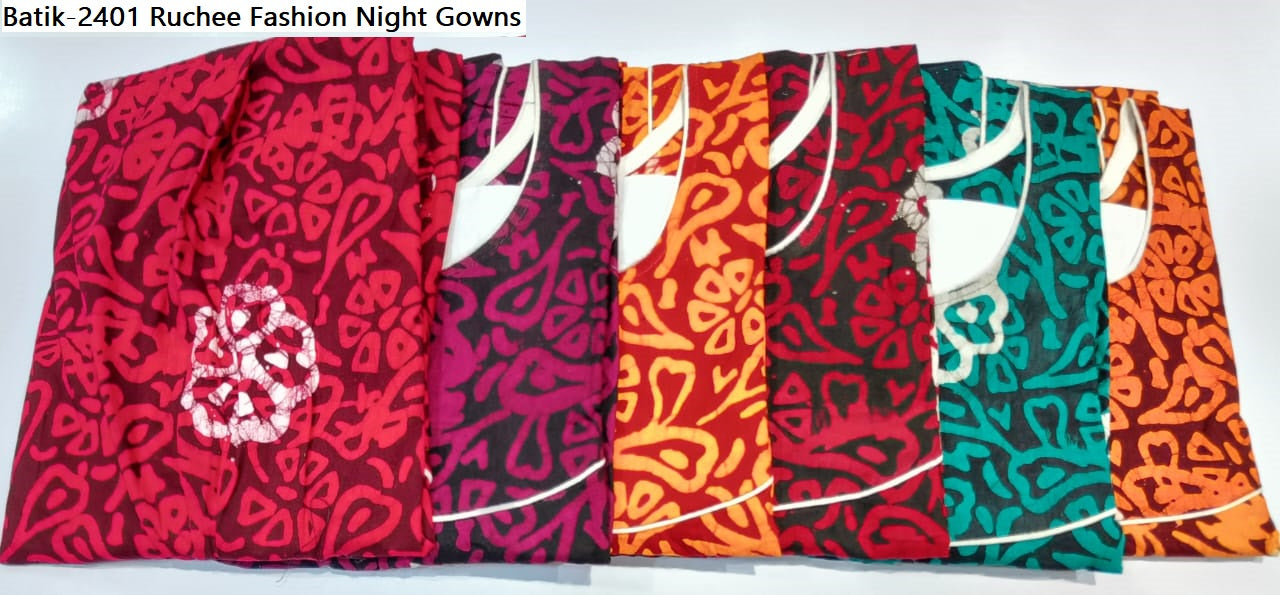 Batik-2401 Ruchee Fashion Night Gowns