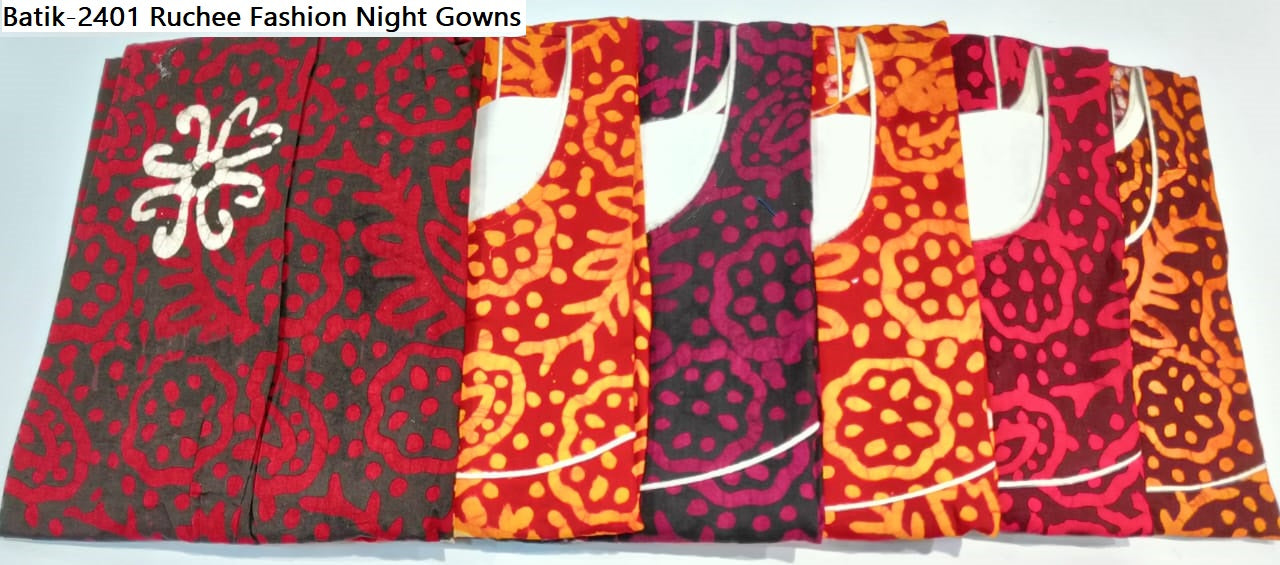 Batik-2401 Ruchee Fashion Night Gowns