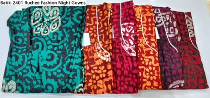 Batik-2401 Ruchee Fashion Night Gowns