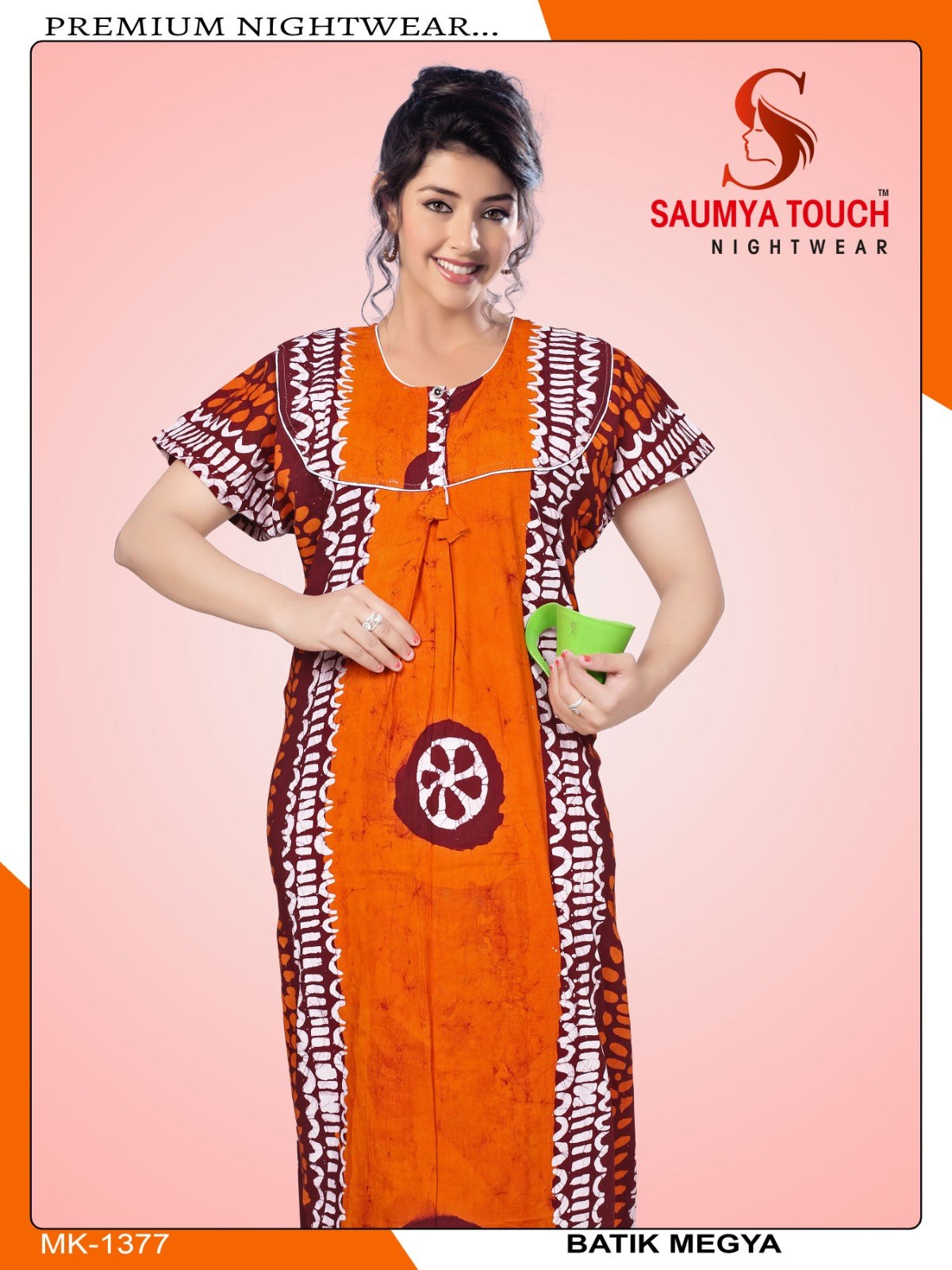 Batik-2701 Saumya Touch Night Gowns