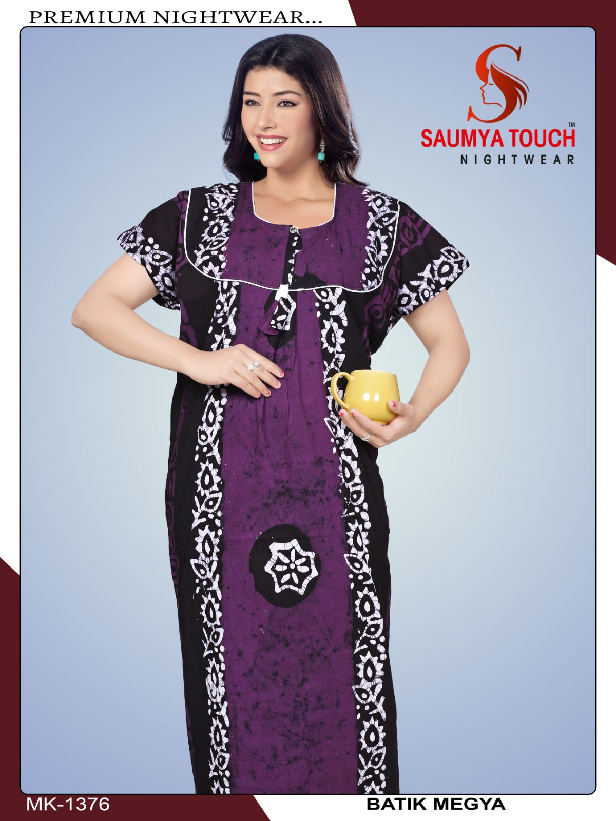 Batik-2701 Saumya Touch Night Gowns