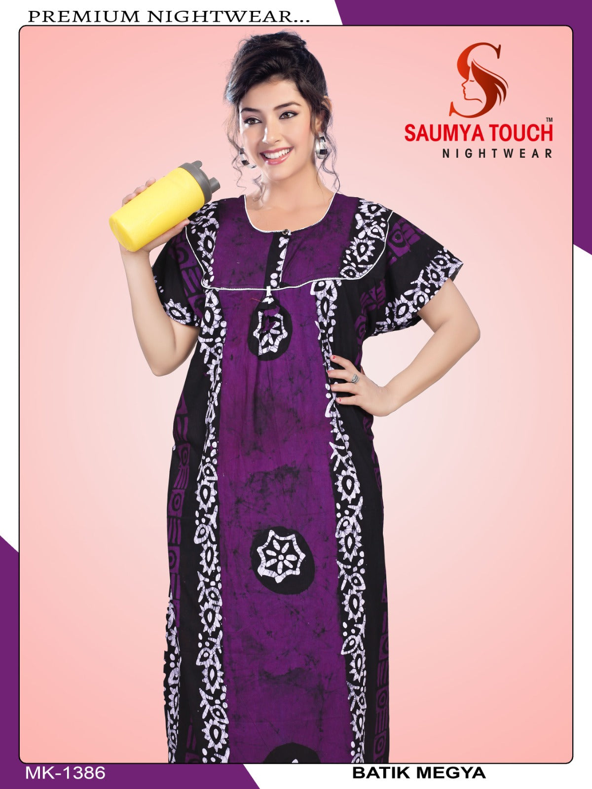 Batik-2701 Saumya Touch Night Gowns