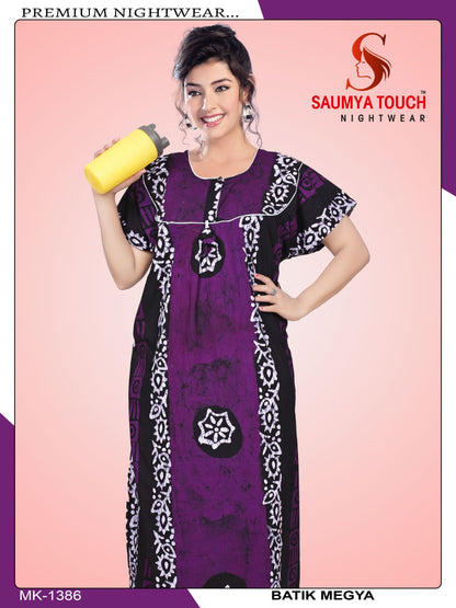 Batik-2701 Saumya Touch Night Gowns