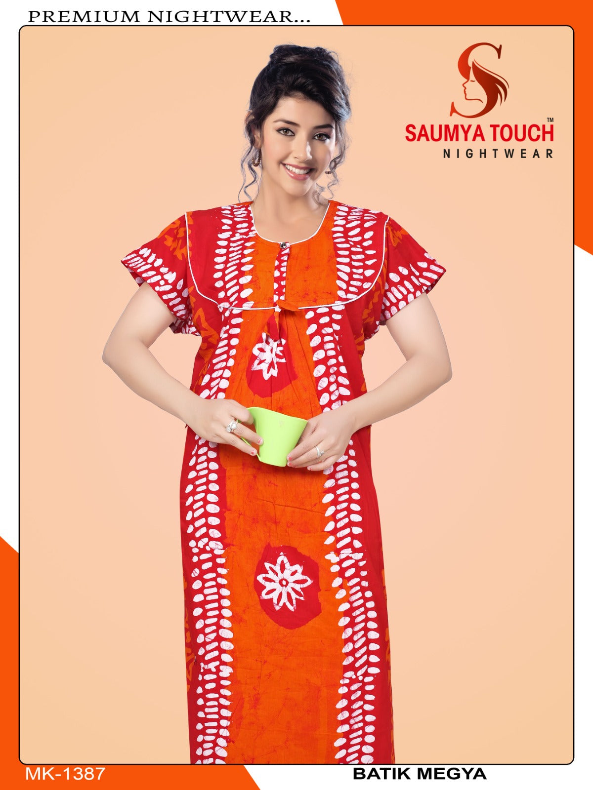 Batik-2701 Saumya Touch Night Gowns