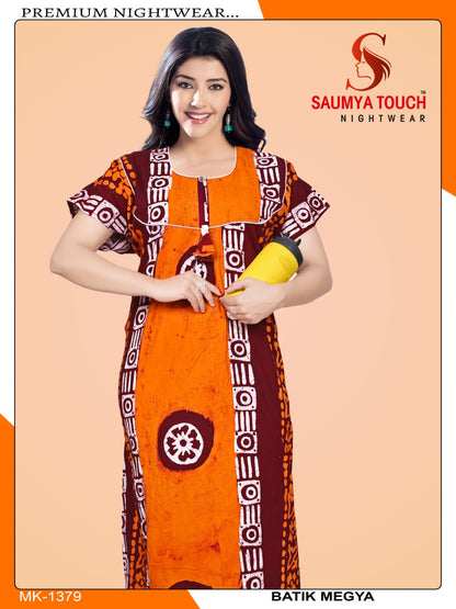 Batik-2701 Saumya Touch Night Gowns