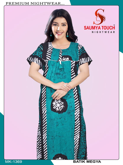 Batik-2701 Saumya Touch Night Gowns