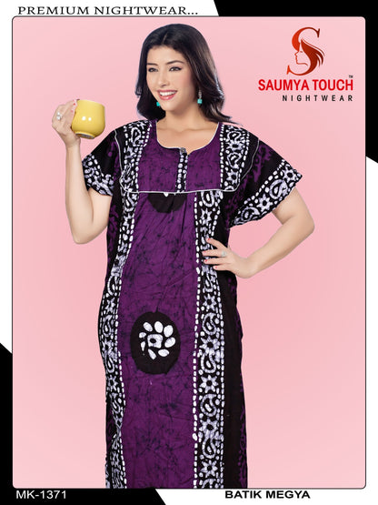 Batik-2701 Saumya Touch Night Gowns