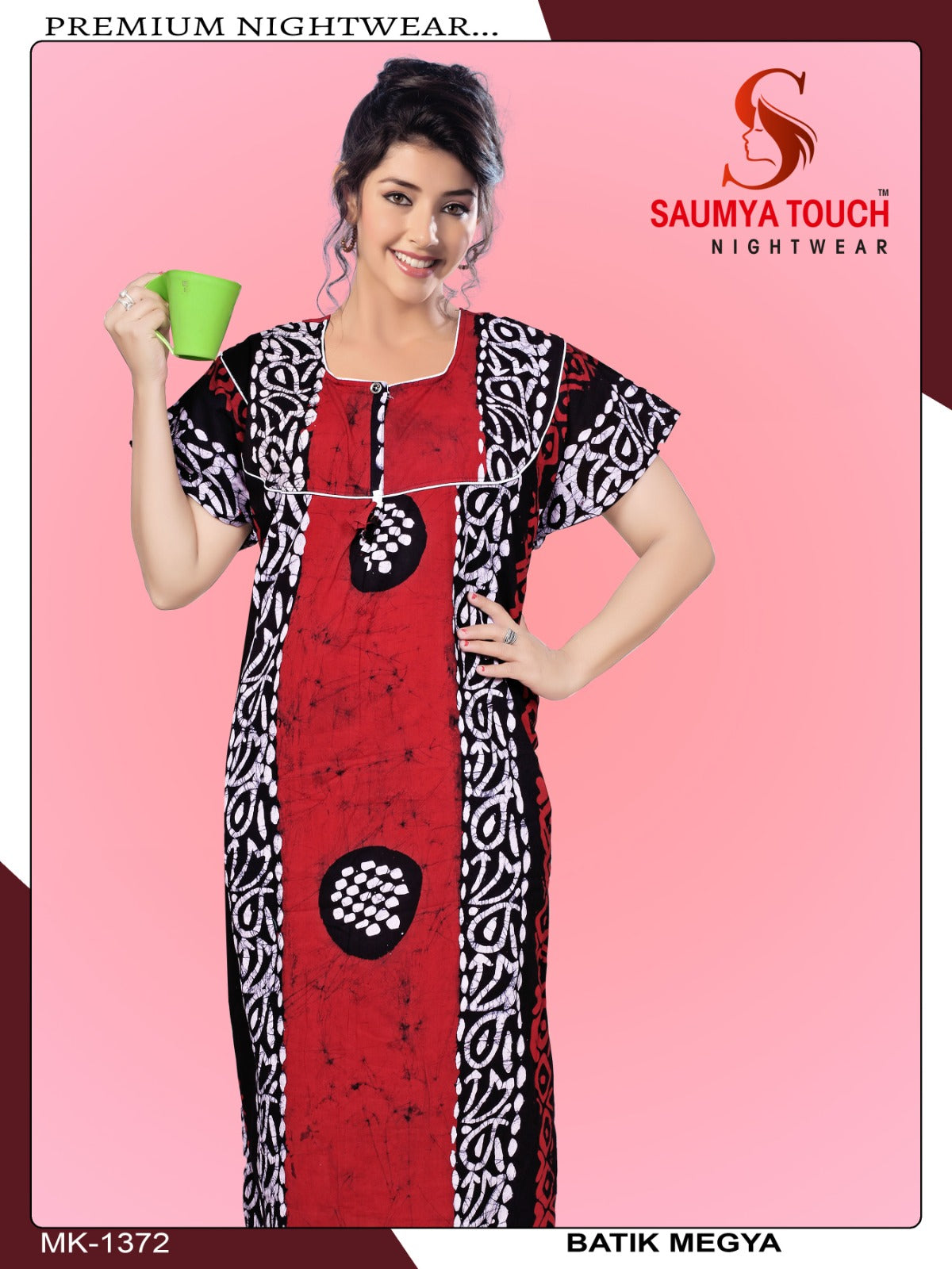 Batik-2701 Saumya Touch Night Gowns
