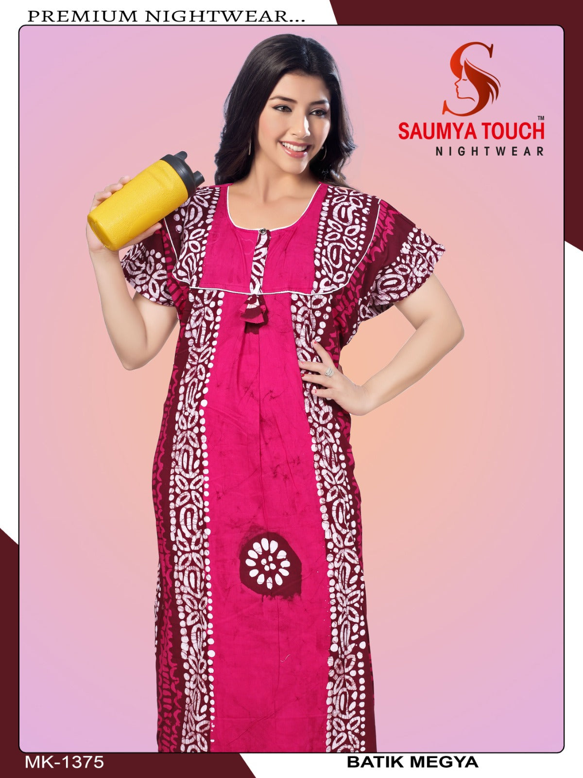 Batik-2701 Saumya Touch Night Gowns