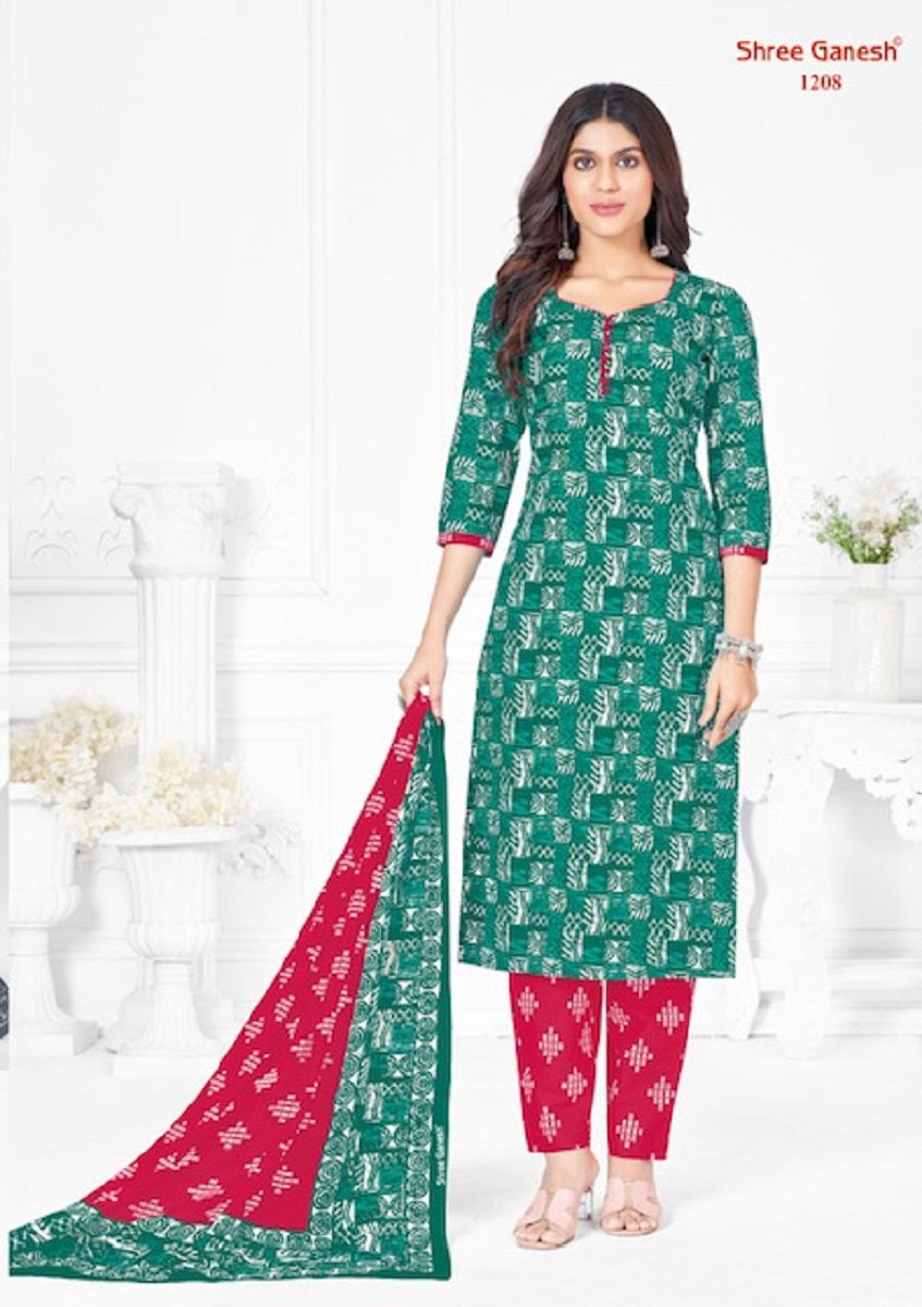 Batik Vol 2 Shree Ganesh Cotton Dress Material