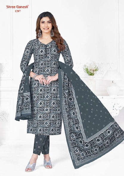 Batik Vol 2 Shree Ganesh Cotton Dress Material
