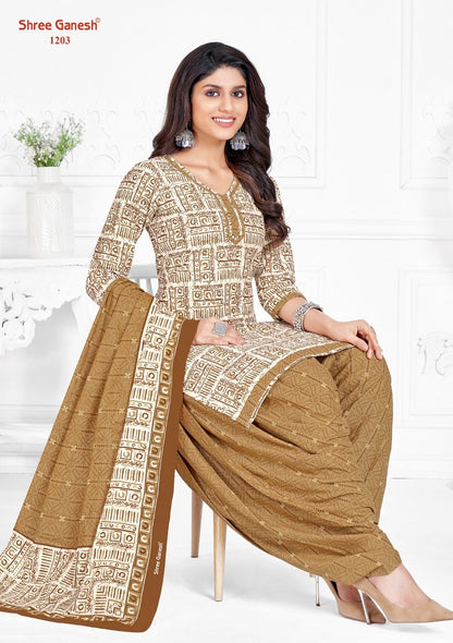 Batik Vol 2 Shree Ganesh Readymade Cotton Patiyala Suits