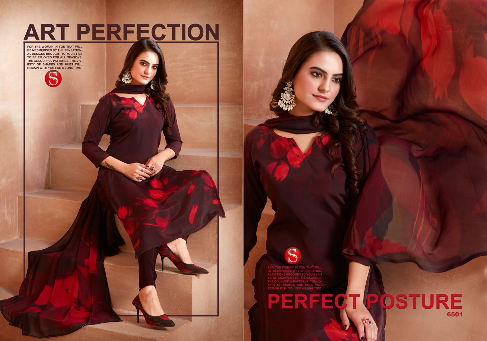 Beautify Digital Sushma Crape Salwar Suits
